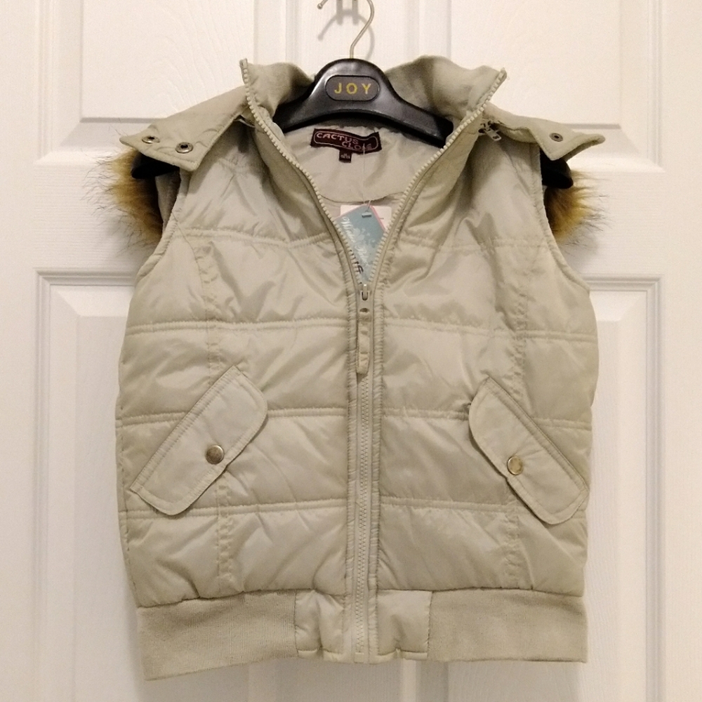 Cactus Clone puffer vest - NWT